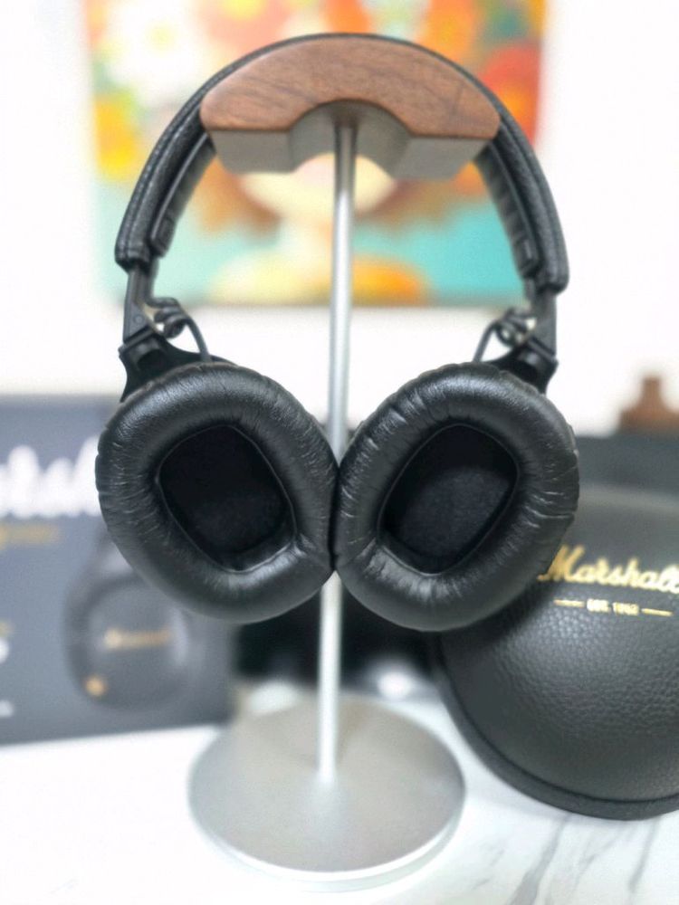 (사용감없음) 마샬 최신 헤드폰 모니터3--4