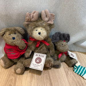 보이즈베어 곰인형 & 루돌프 인형 3개 세트