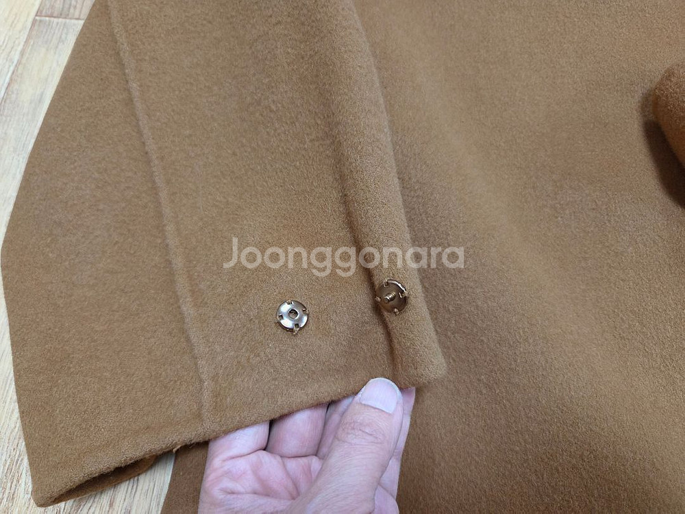 프론트로우(FRONTROW) 김나영 핸드메이드 퓨어울코트 프리사이즈--5