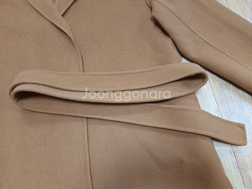 프론트로우(FRONTROW) 김나영 핸드메이드 퓨어울코트 프리사이즈--6