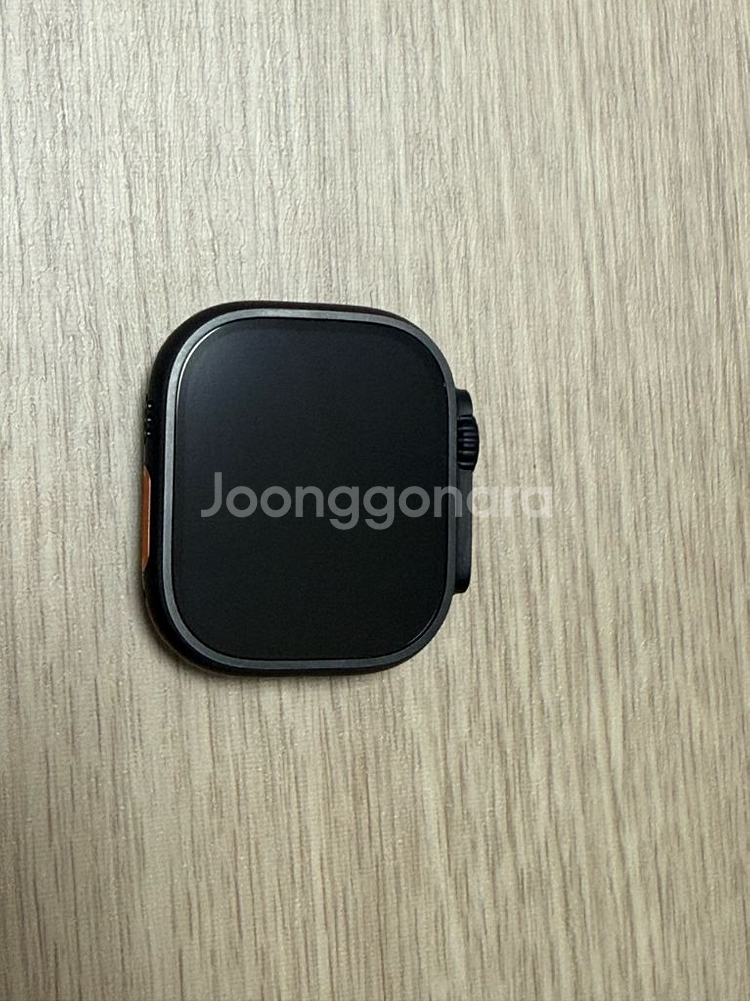 애플워치 울트라3 블랙 티타늄 S급 W-18 보증26.9.29--2