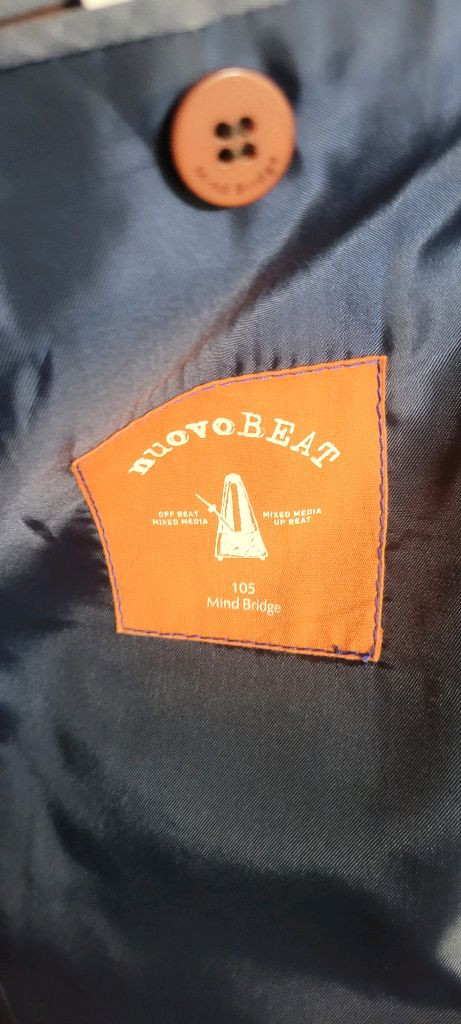 남성100사이즈누오보비트 헨리넥 자켓(모80) 이미지