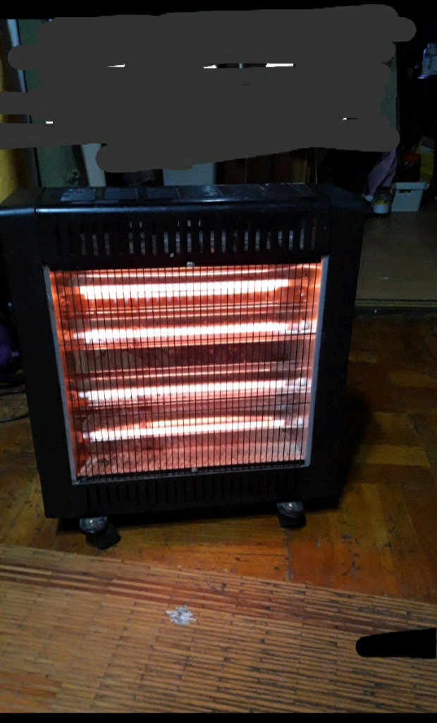 전기난로 열선4개(32인치티비크기)추가무료 온풍기는 무료나눔합니다 이미지