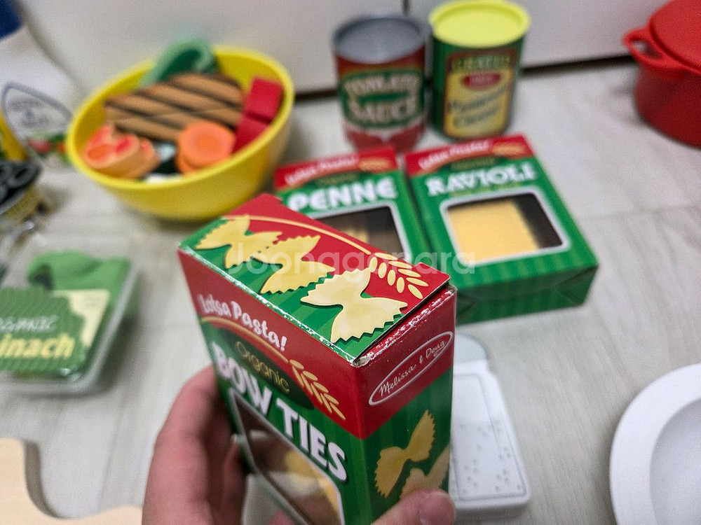 멜리사앤더그 쿠키 샐러드 파스타 원목장난감 역할놀이--6