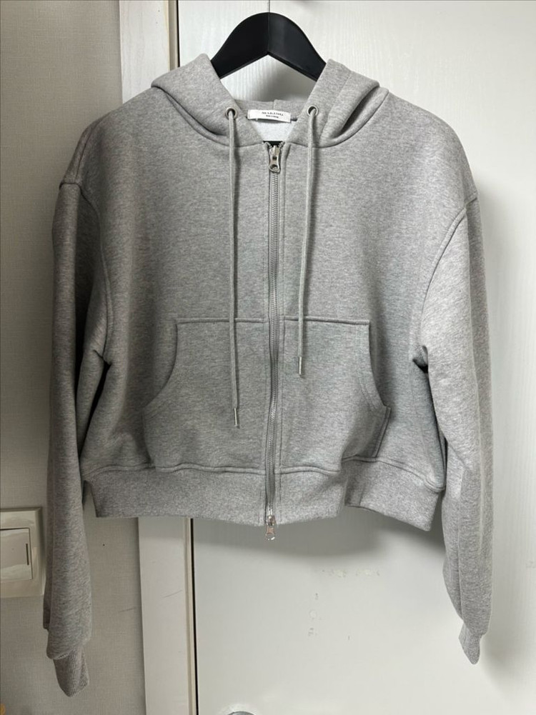 살롱엘 그레이 후드집업 세트--6