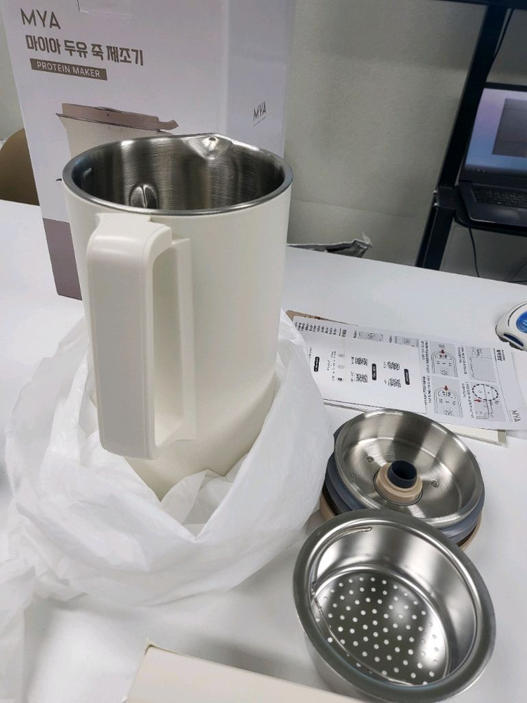 마이아 프로틴 메이커 두유 제조기 새상품--3