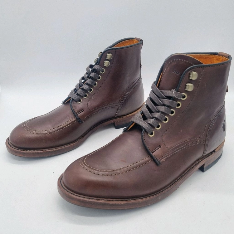 Frye 월터 레이스 업 부츠 브라운 남성 260mm (8) 이미지