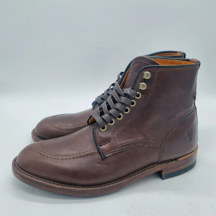 Frye 월터 레이스 업 부츠 브라운 남성 260mm (8) 이미지