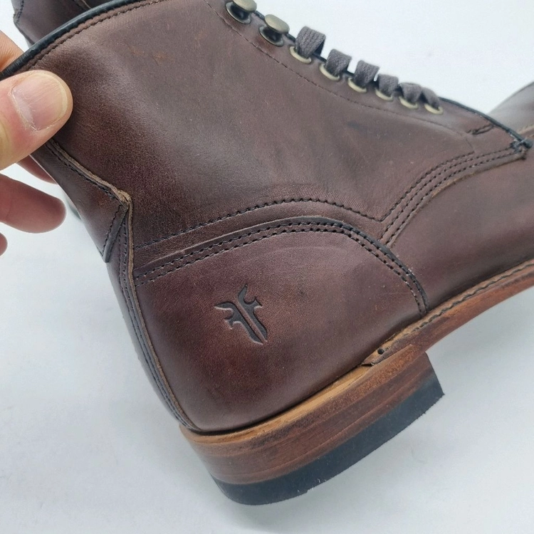 Frye 월터 레이스 업 부츠 브라운 남성 260mm (8) 이미지