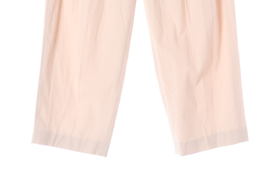 (새상품)ORR 오르 핑크 투핀턱 와이드 슬랙스 트라우저 팬츠 바지--4