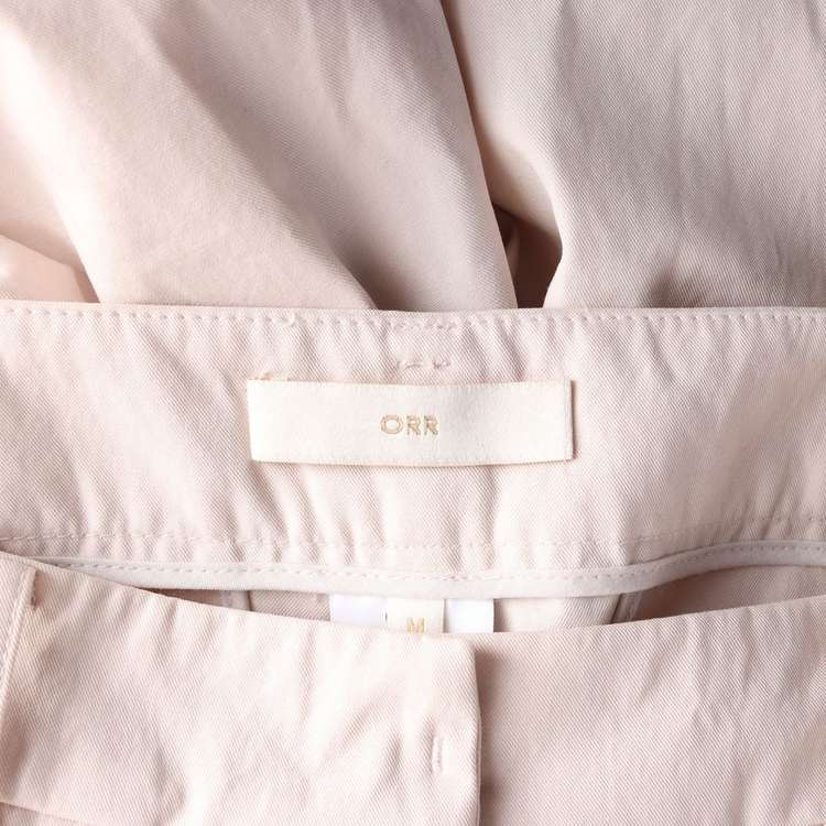 (새상품)ORR 오르 핑크 투핀턱 와이드 슬랙스 트라우저 팬츠 바지--5