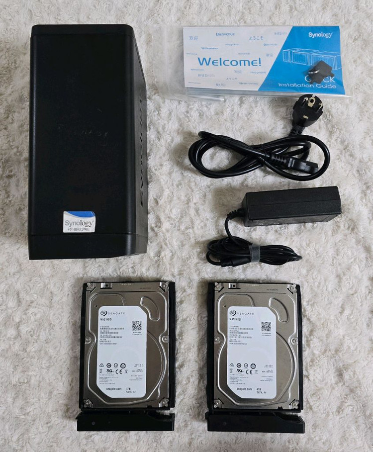 시놀로지 DS716+II NAS 전용 8TB(4TB2) HDD 박스풀세트--2