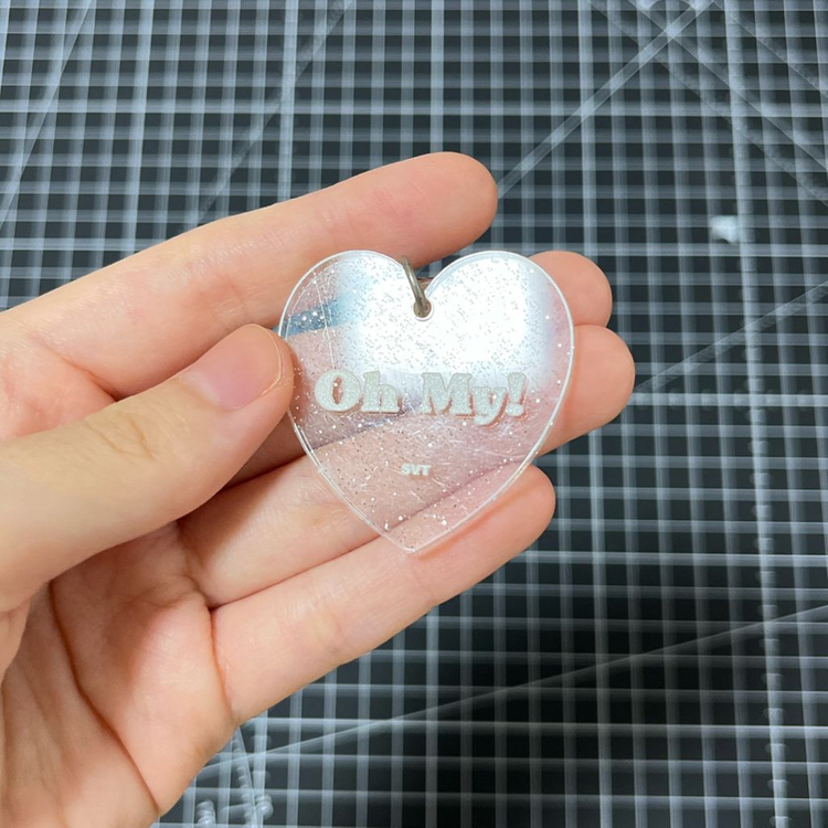 세븐틴 어쩌나 Oh My! 비공식 아크릴 키링 이미지