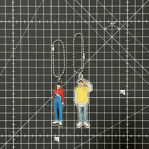 세븐틴 민규 비공식 아크릴 키링 2개 이미지