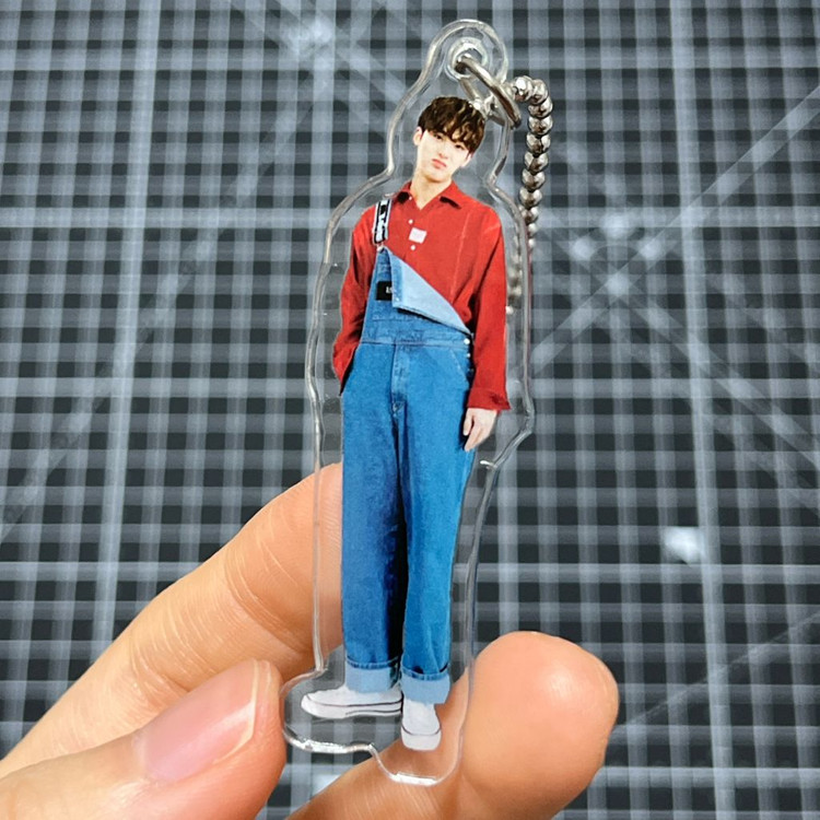 세븐틴 민규 비공식 아크릴 키링 2개 이미지