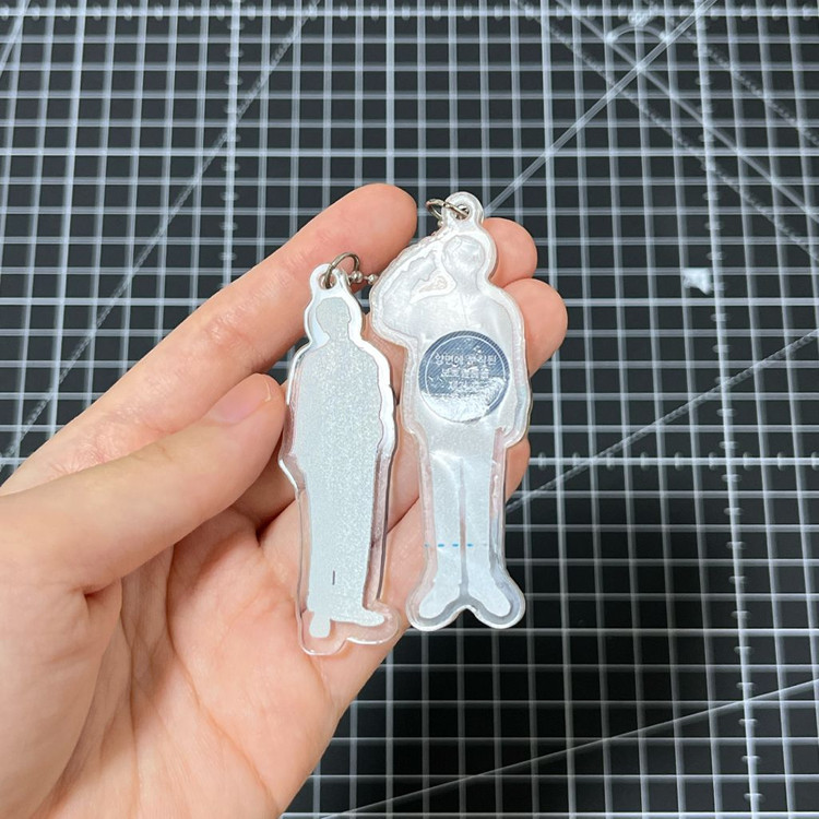 세븐틴 민규 비공식 아크릴 키링 2개 이미지