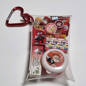 가챠 파우치 키링