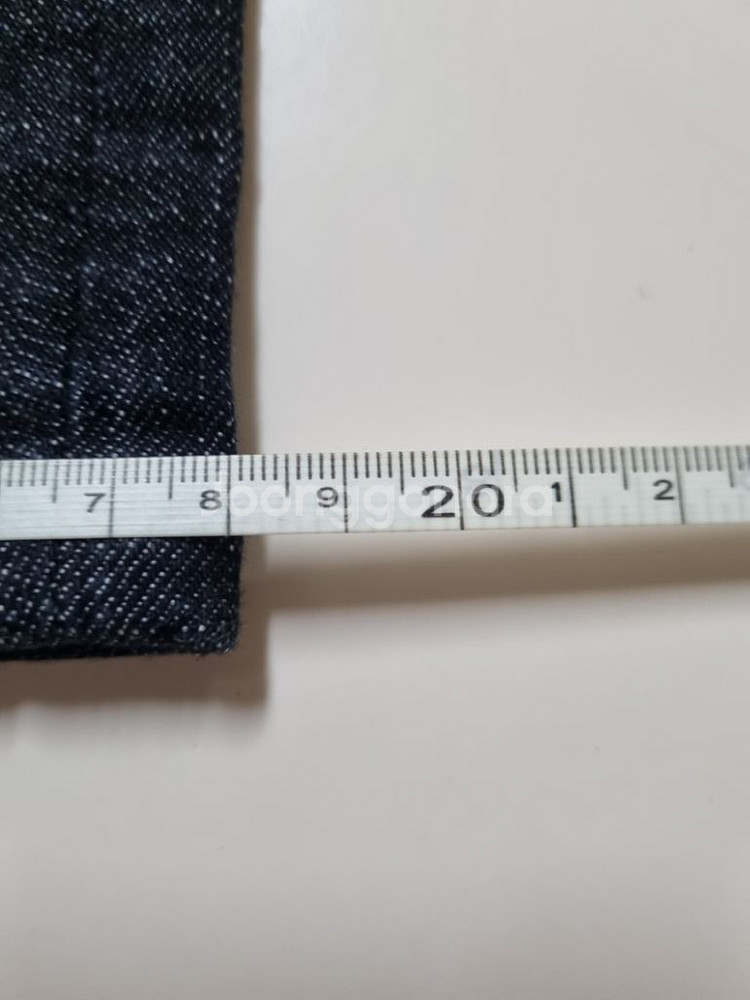 31)플랙진 가죽패치 STEEZE 스판 블랙 스트레이트--9