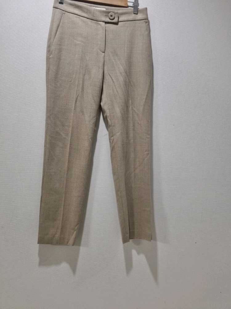 마인(MINE) 울 슬랙스 베이지톤--3