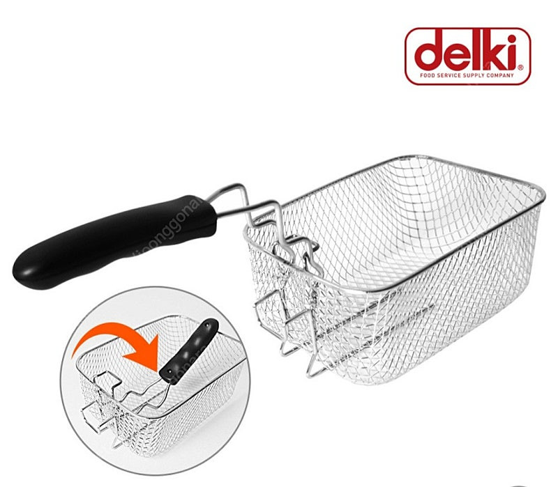 델키 튀김기전용 튀김바구니 바스켓 튀김망 DK-205 이미지