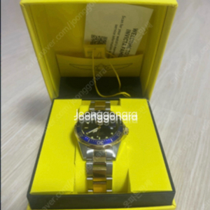 인빅타 금장 메탈시계