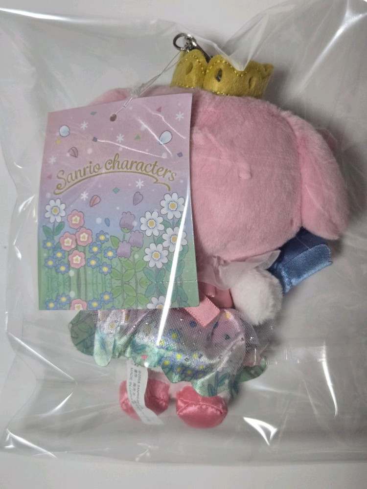 [새상품]산리오 우사하나 마이멜로디 쿠로미 시나모롤 키링 인형--6