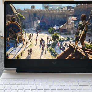 HP 빅터스 화이트 라이젠7 게이밍 노트북/RTX3050Ti