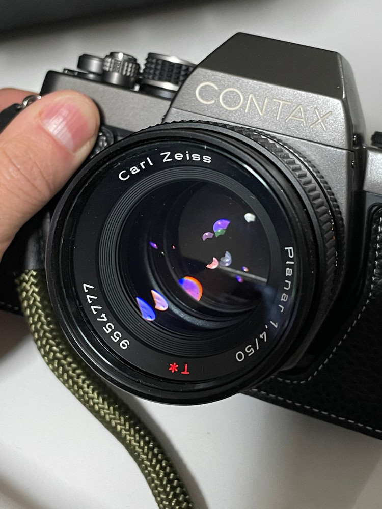 콘탁스s2b 플라나50mm1.4 소나135mm2.8 팝니다. 이미지