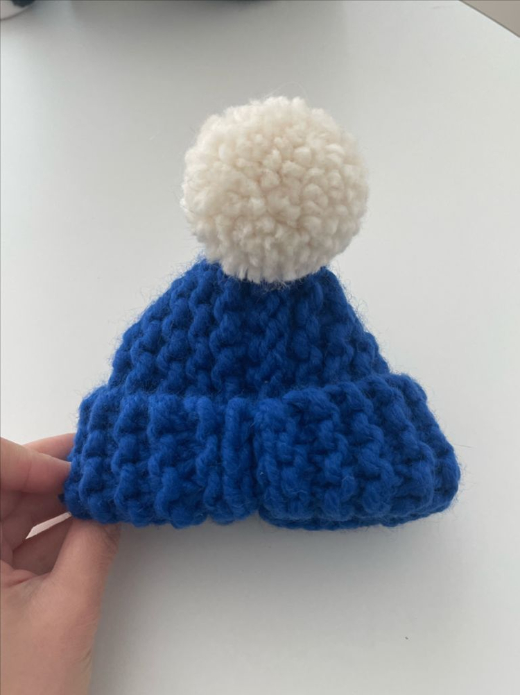 캐롤스토어 요정모자 / 블루+아이보리 S--2