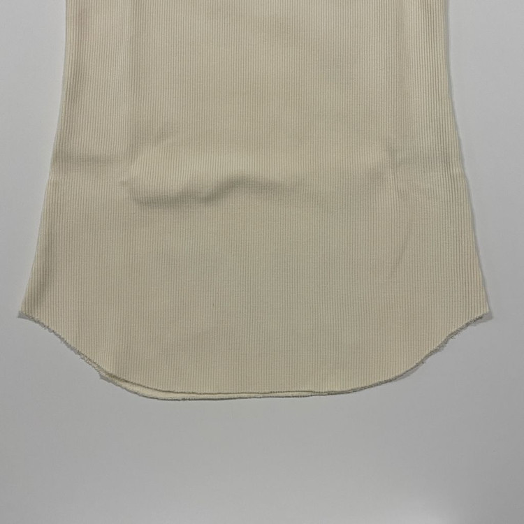 [새상품] HOPE 골지 하프슬리브 탑 5부 / 크림 F--5