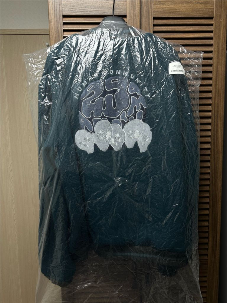 999휴머니티 헤비 울 블루종 터콰이즈 이미지