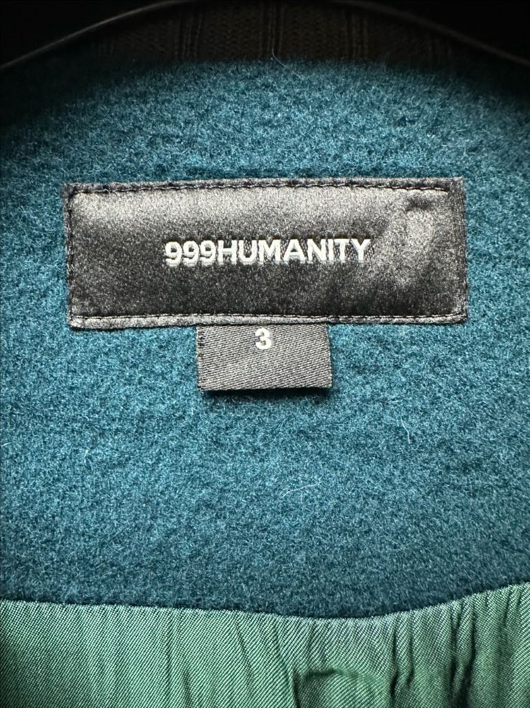 999휴머니티 헤비 울 블루종 터콰이즈 이미지