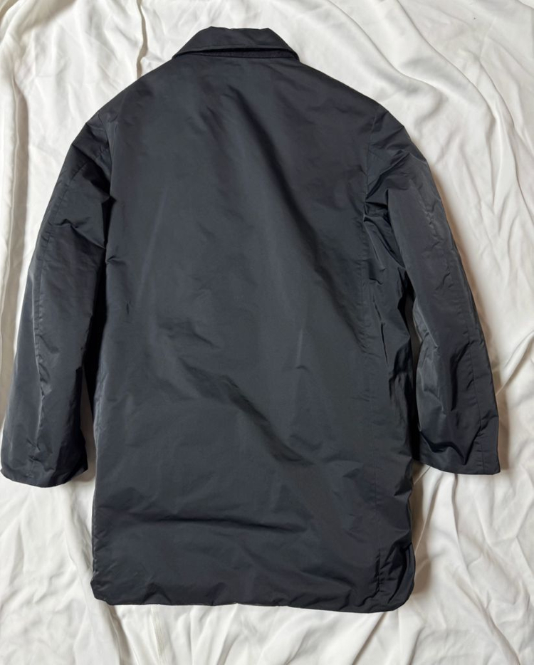 질샌더 패딩 코트 48사이즈 L-XL 착샷--3