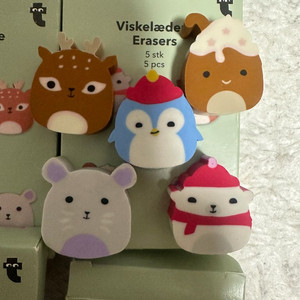 덴마크 문구브랜드 플라잉 타이거 동물 지우개