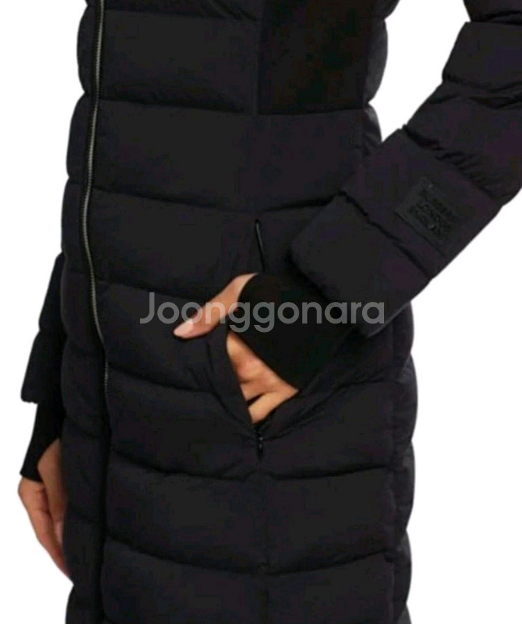 버버리 뉴브릿지 회색기러기 후드구스다운 55 미사용--4