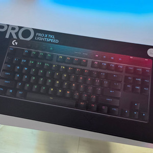 로지텍 G PRO X TKL LIGHTSPEED 무선 키보드 (적축) 판매합니다