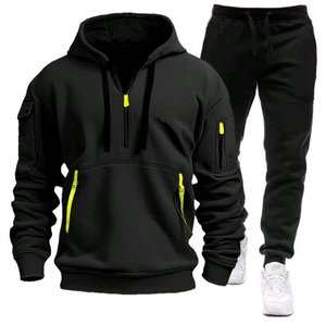 캐주얼 포켓 후드티 상하의세트 풀오버 후드티 실용적 일상운동복싸이즈 95 ~ 115까지 색상 7가지 종류상하의 세트