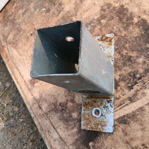 75사이즈 각관 앙카받침대