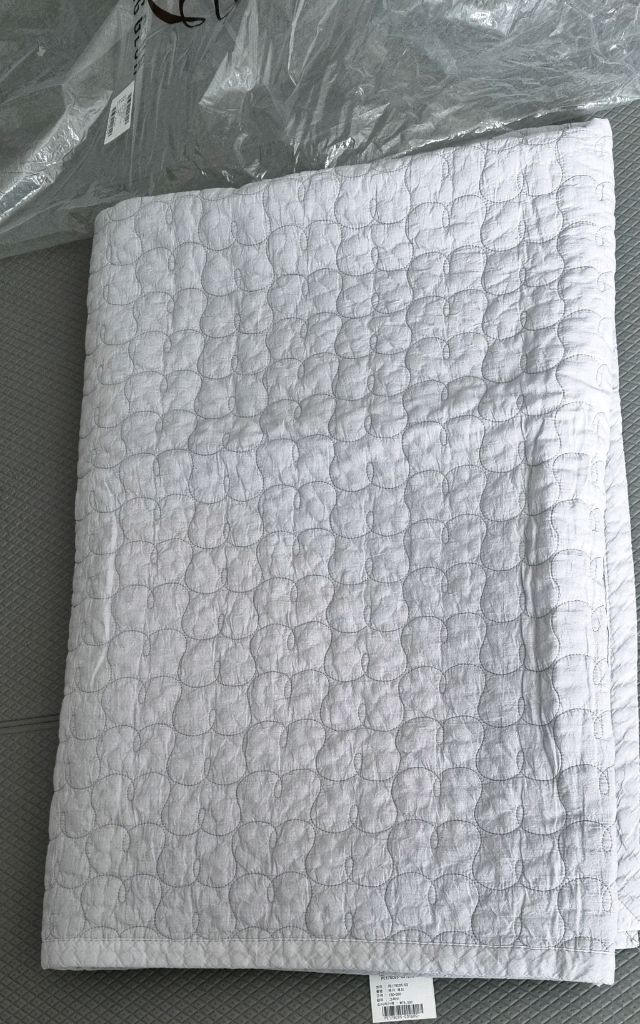 박홍근 워싱 피그먼트 메가 패드 누비 이불--3