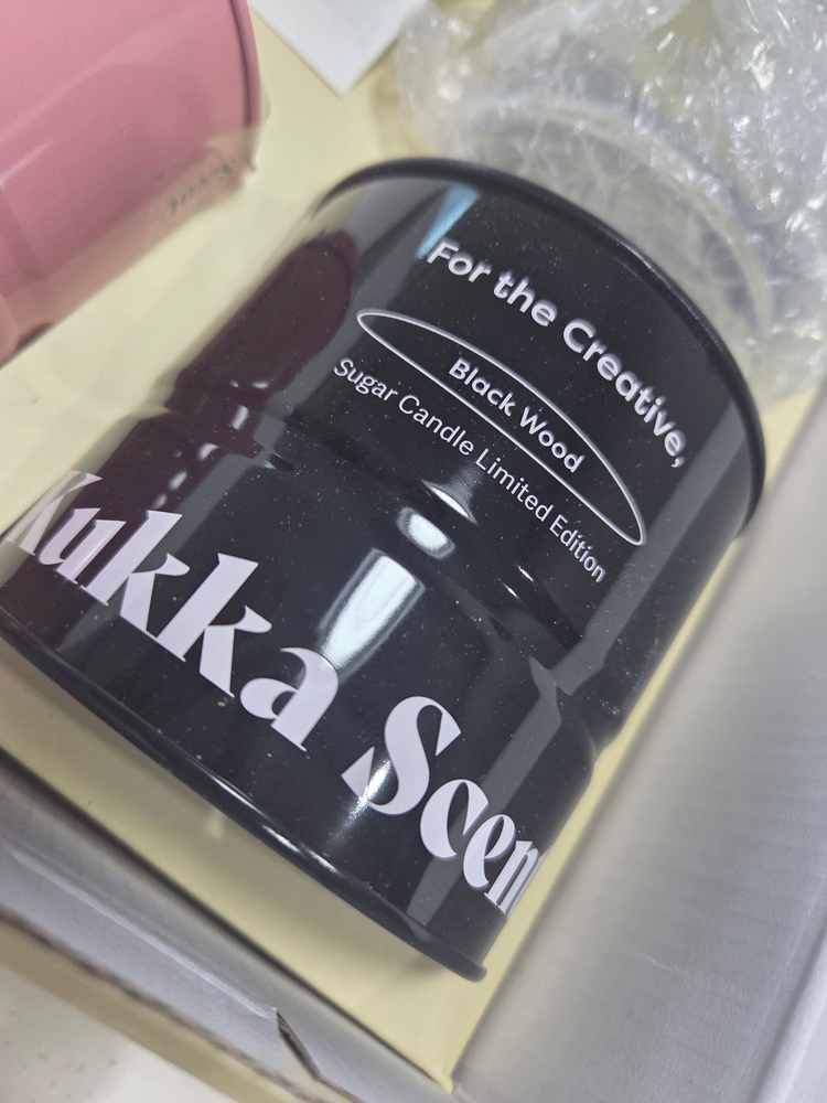 꾸까 슈가 캔들 블랙핑크--3