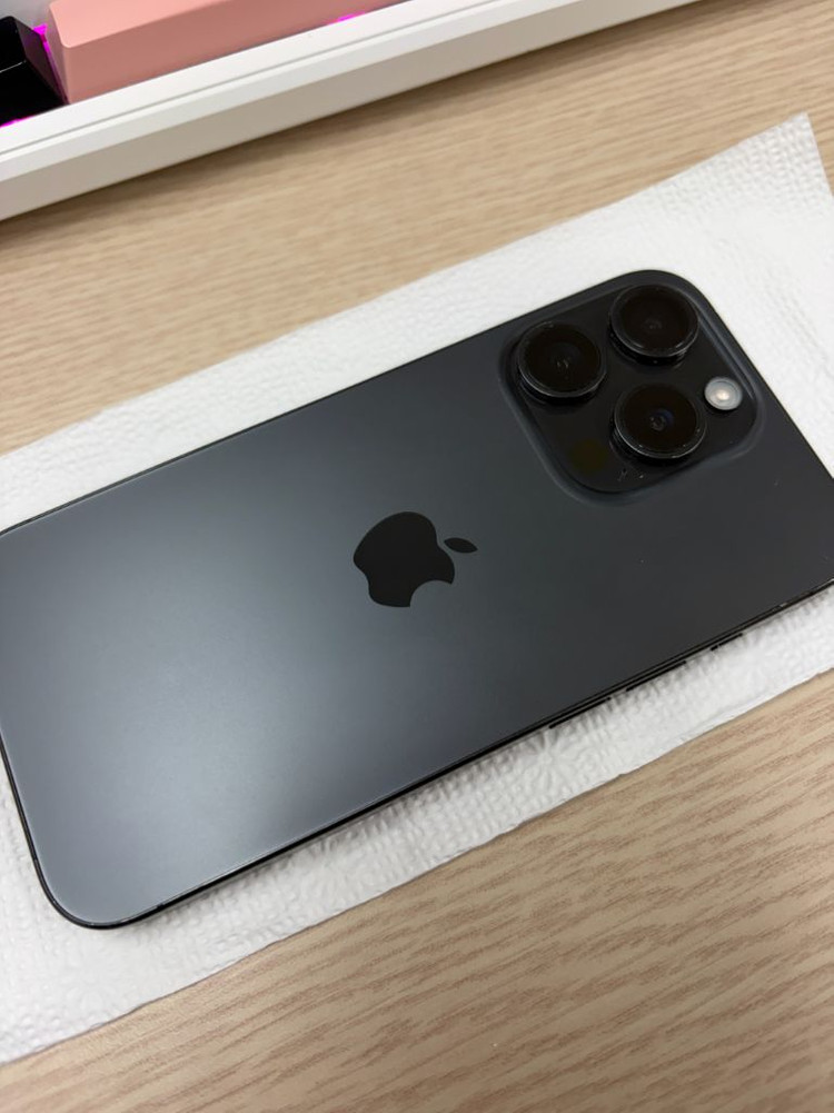 풀박 자급제 아이폰 15 프로 블랙 256g 애케플 양도o 26년 8월 1일--4