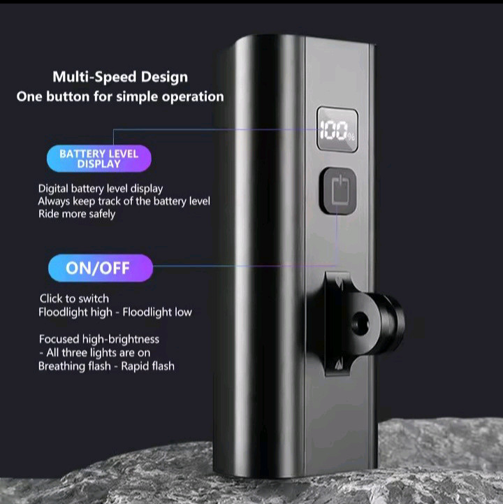 [빠른배송] 자전거라이트 속도계마운트라이트 이미지