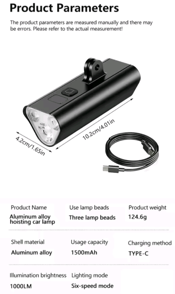 [빠른배송] 자전거라이트 속도계마운트라이트 이미지