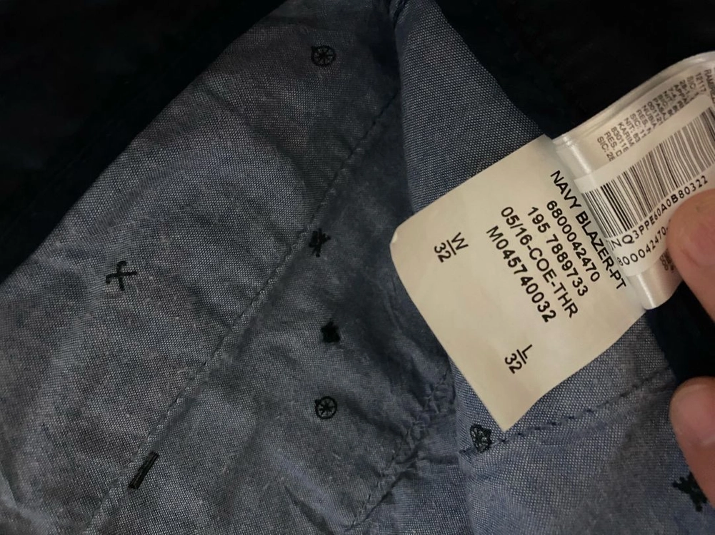 Hilfiger Denim 타미 힐피거 치노팬츠 32인치 네이비 이미지