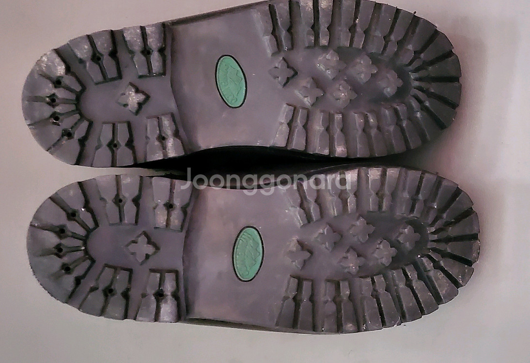 명광 수제 등산화 미드컷 280mm--3