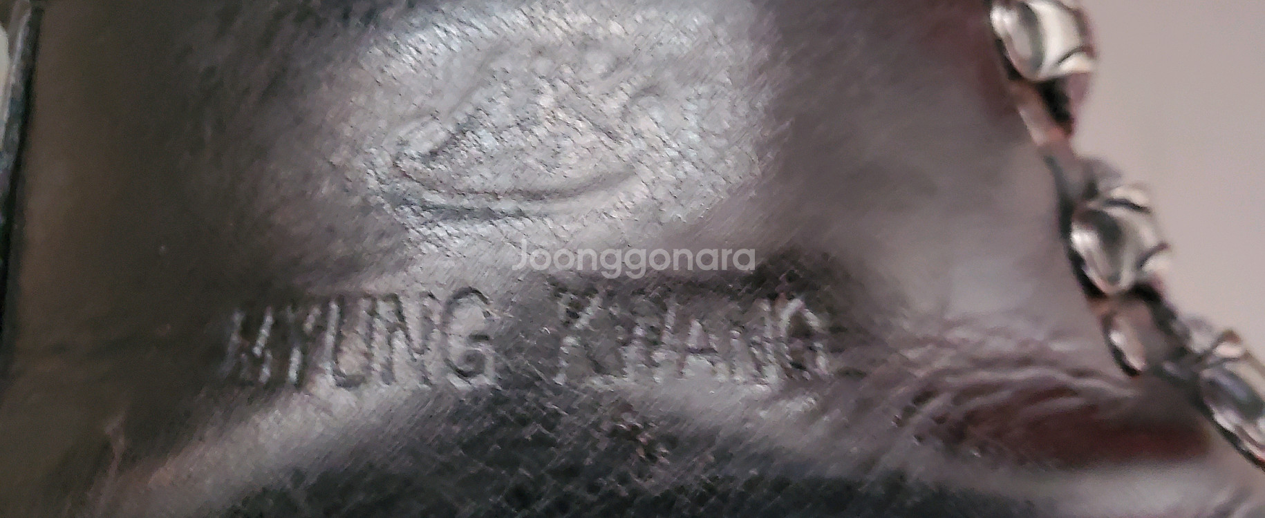 명광 수제 등산화 미드컷 280mm--4