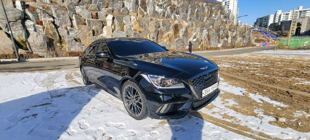 제네시스 g80 3.3 터보 스포츠 풀옵션 이미지