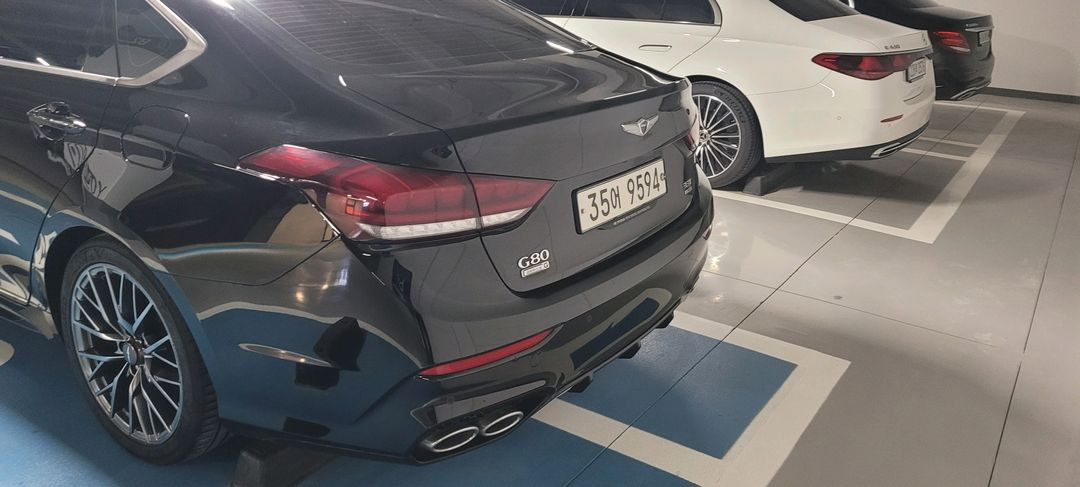 제네시스 g80 3.3 터보 스포츠 풀옵션 이미지