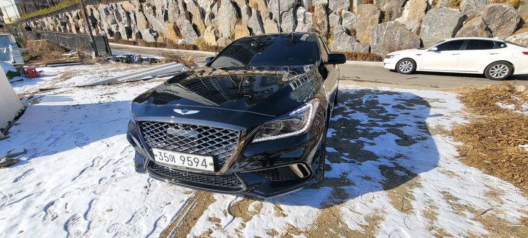 제네시스 g80 3.3 터보 스포츠 풀옵션 이미지