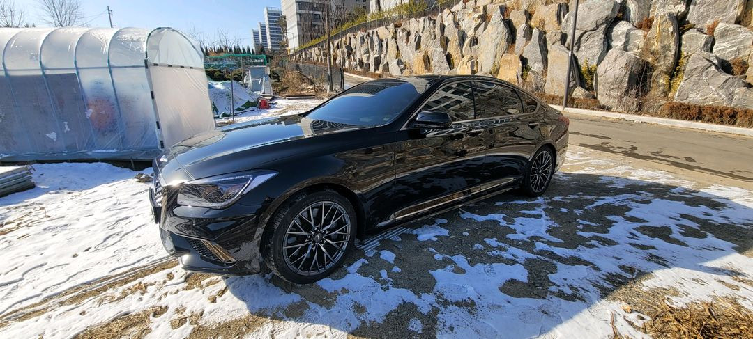 제네시스 g80 3.3 터보 스포츠 풀옵션 이미지